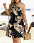 Flora Soul Halter Dress